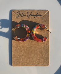 Let's Get Funky Chunky Hoop Earrings Jolie Vaughan | Online Clothing Boutique near Baton Rouge, LA