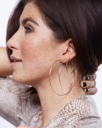 Marrin Costello Forever Hoop Earrings Jolie Vaughan | Online Clothing Boutique near Baton Rouge, LA