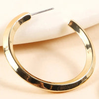 Open Hoop Earrings Jolie Vaughan | Online Clothing Boutique near Baton Rouge, LA