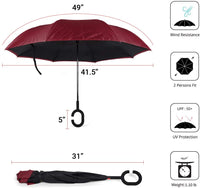 Collegiate Collection Parquet Inverted Umbrella Jolie Vaughan Mature Women's Online Clothing Boutique