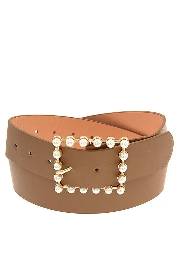 Pearl Square Belt Jolie Vaughan | Online Clothing Boutique near Baton Rouge, LA