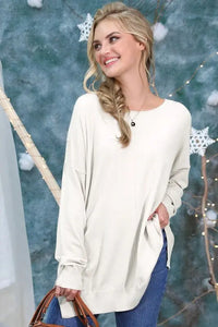 Perfect Tunic Sweater Jolie Vaughan | Online Clothing Boutique near Baton Rouge, LA