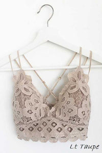 Anemone Isabelle Crocheted Lace Bralette Jolie Vaughan Mature Women's Online Clothing Boutique