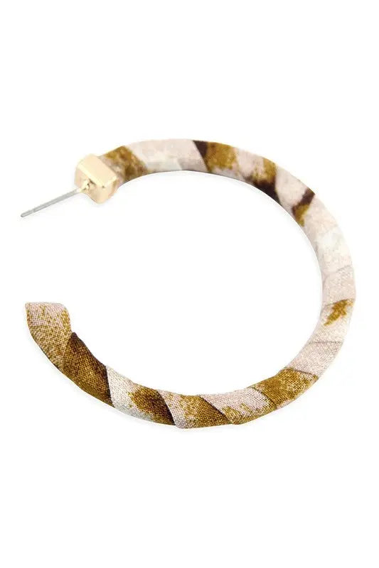 Pretty and Posh Hoop Earrings Jolie Vaughan | Online Clothing Boutique near Baton Rouge, LA