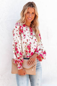 white long sleeve shirt- red long sleeve blouse- red blouse- ruffle blouse long sleeve- blouse for women- long sleeve crop top- black long sleeve shirt- white blouse women- Shein