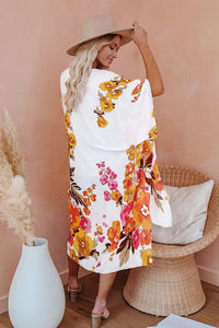 Shady Beach Oversize Floral Print Kimono Jolie Vaughan | Online Clothing Boutique near Baton Rouge, LA
