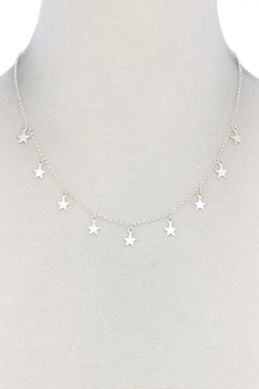Star Dangle Necklace Jolie Vaughan | Online Clothing Boutique near Baton Rouge, LA