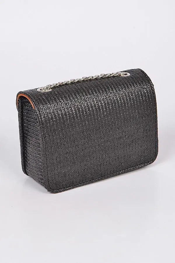 Straw Clutch Crossbody Bag Jolie Vaughan | Online Clothing Boutique near Baton Rouge, LA