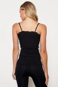 Sugarlips Oh-So-Delicate Lace Trimmed Camisole Jolie Vaughan | Online Clothing Boutique near Baton Rouge, LA