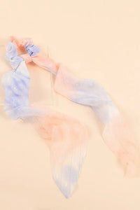 Tie-Die Multi-Function Scrunchie with Neckerchief Jolie Vaughan | Online Clothing Boutique near Baton Rouge, LA