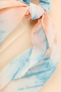 Tie-Die Multi-Function Scrunchie with Neckerchief Jolie Vaughan | Online Clothing Boutique near Baton Rouge, LA