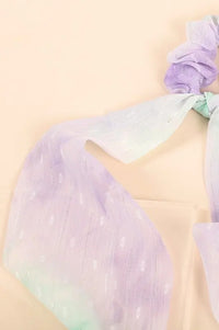 Tie-Die Multi-Function Scrunchie with Neckerchief Jolie Vaughan | Online Clothing Boutique near Baton Rouge, LA