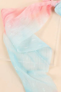 Tie-Die Multi-Function Scrunchie with Neckerchief Jolie Vaughan | Online Clothing Boutique near Baton Rouge, LA