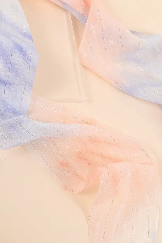 Tie-Die Multi-Function Scrunchie with Neckerchief Jolie Vaughan | Online Clothing Boutique near Baton Rouge, LA