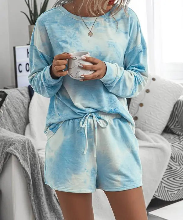 Tie-Dye Loungewear Set Jolie Vaughan | Online Clothing Boutique near Baton Rouge, LA