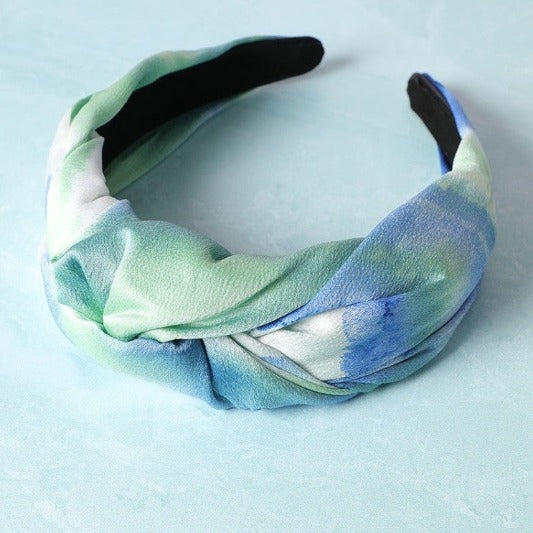 Tie-Dye Twisted Headband Jolie Vaughan | Online Clothing Boutique near Baton Rouge, LA