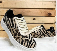 fall tailgating outfits-fall tailgate outfits-fall gameday outfits-fall game day outfits- clemson game day outfits-burnt orange game day outfits-cute tailgate clothes-game day clothes-game day cute clothes-gameday clothes boutique-gameday clothes near me-Tiger-Leopard Combo Print Sneakers Jolie Vaughan | Online Clothing Boutique near Baton Rouge, LA