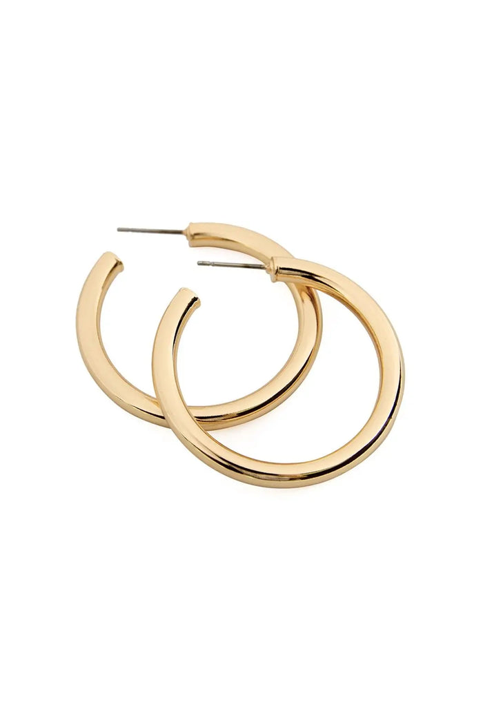 Tube Hoop Earring Jolie Vaughan | Online Clothing Boutique near Baton Rouge, LA