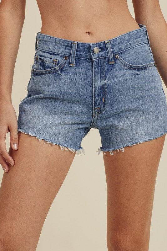 garage jean shorts –