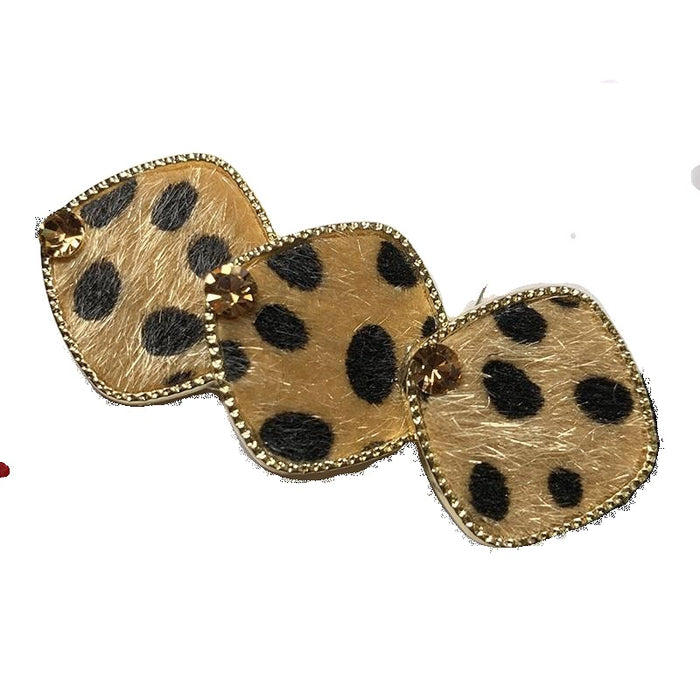 Wild Ideas Rhinestone Edged Hair Clip Jolie Vaughan | Online Clothing Boutique near Baton Rouge, LA