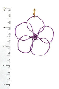 Wire Flower Earrings Jolie Vaughan | Online Clothing Boutique near Baton Rouge, LA