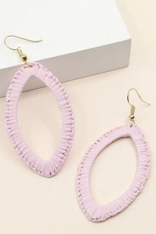 Wrapped Marquis Drop Earrings Jolie Vaughan | Online Clothing Boutique near Baton Rouge, LA