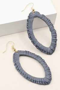 Wrapped Marquis Drop Earrings Jolie Vaughan | Online Clothing Boutique near Baton Rouge, LA