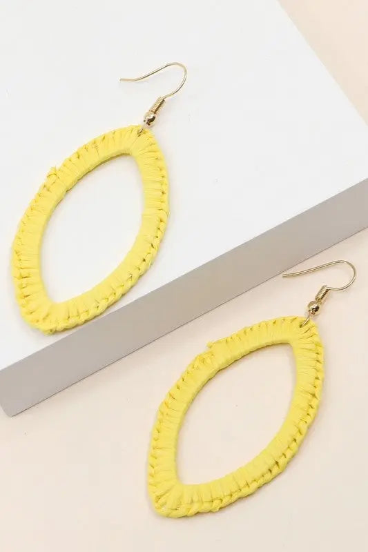 Wrapped Marquis Drop Earrings Jolie Vaughan | Online Clothing Boutique near Baton Rouge, LA