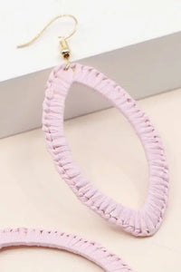 Wrapped Marquis Drop Earrings Jolie Vaughan | Online Clothing Boutique near Baton Rouge, LA