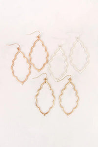 Zwina Dangle Earrings Jolie Vaughan | Online Clothing Boutique near Baton Rouge, LA