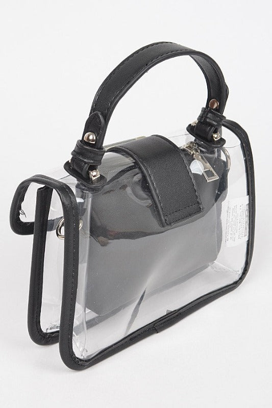 Crossbody Bag- Tote bag- Pink- Coach- Strap- ClearBags- Michael Kors- Chain- Shelf- Organization- Lip gloss- Kohl's- Kate Spade New York