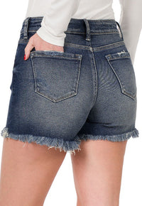 mature womens clothing, jolie j, jolie vaughan, mature womens clothing womens shorts- denim shorts- denim bermuda shorts
