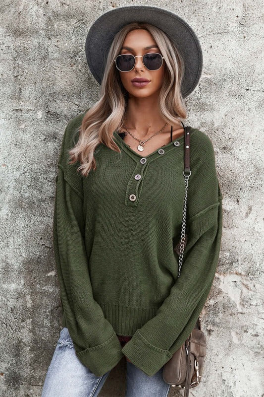 essential buttoned knit tops-essential buttoned knit top green-essential buttoned knit top near me-essential buttoned knit top online-essential buttoned knit top outfit-chunky knit v neck sweater-chunky knit v neck sweater women's-chunky knit v-neck sweater near me-chunky knit-v-neck sweater sale-jolie girl boutique-joliej-boutique-mature women fashion