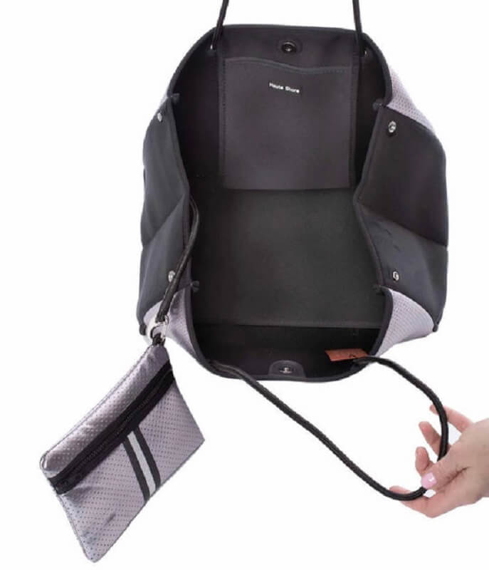 neoprene camera case, haute shore greyson, small neoprene pouch, neoprene tote bag, haute shore, haute shore cross body, small neoprene bag, large neoprene tote bag, neoprene beach tote bag, neoprene makeup bag