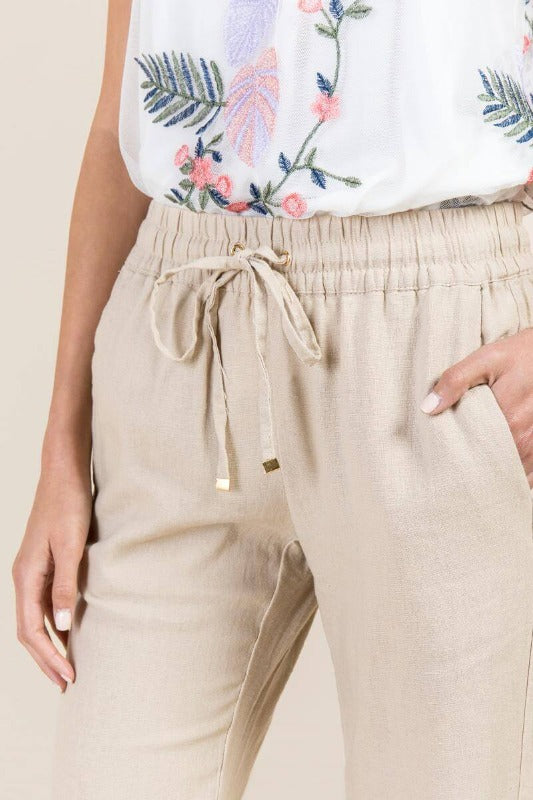 Ladies clearance linen pants