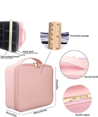 caboodles train case- mini caboodle- makeup box- Kaboodle- ulta beauty- caboodle train case large caboodle- caboodle on the go girl- pink caboodle- makeup bag- makeup train case- makeup organizer