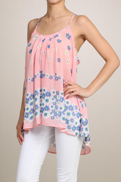 Chiffon store swing top