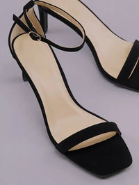 Timeless Strappy Kitten Heel Jolie Vaughan | Online Clothing Boutique near Baton Rouge, LA