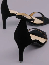 Timeless Strappy Kitten Heel Jolie Vaughan | Online Clothing Boutique near Baton Rouge, LA