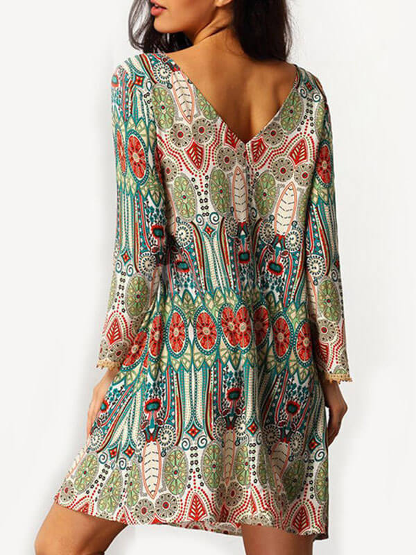 Boho Dress with Pom Details | Womens Summer Dresses – Jolie Vaughan Boutique