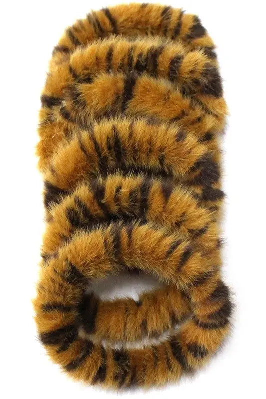 Furry Tiger Scrunchies (Set of 3) Jolie Vaughan | Online Clothing Boutique near Baton Rouge, LA