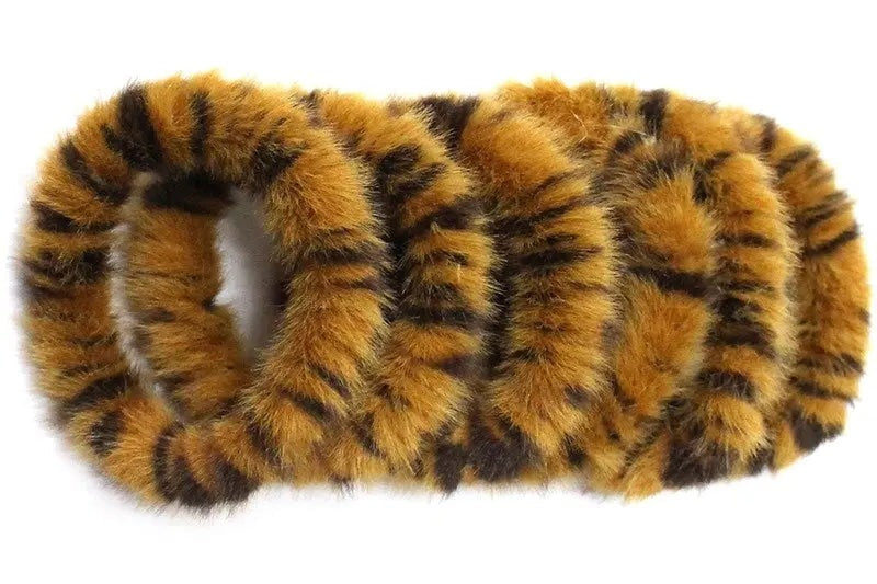 Furry Tiger Scrunchies (Set of 3) Jolie Vaughan | Online Clothing Boutique near Baton Rouge, LA