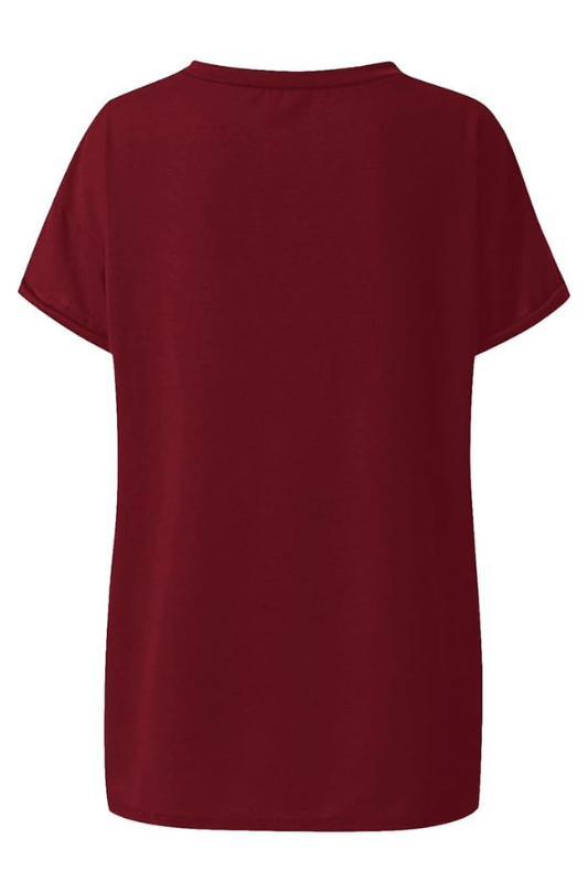 Everyday V-Neck Boyfriend Pocket Tee