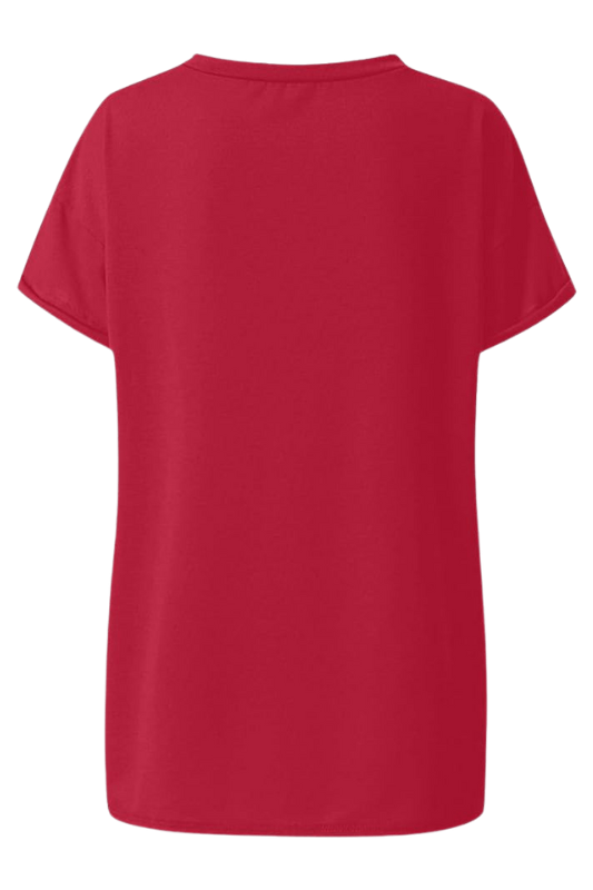 Everyday V-Neck Boyfriend Pocket Tee