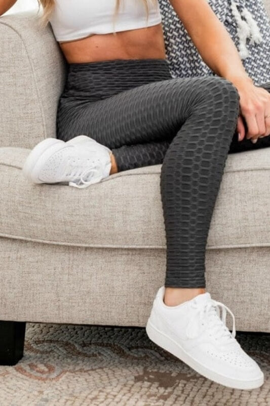 Viral Bum Scrunch Textured Leggings
