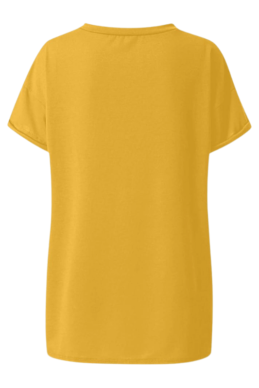 Everyday V-Neck Boyfriend Pocket Tee