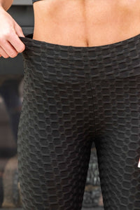 Viral Bum Scrunch Textured Leggings