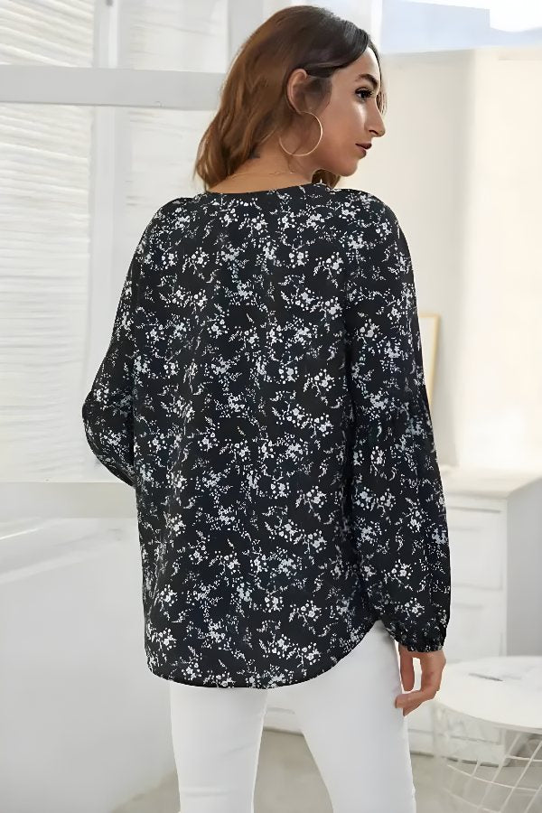 PRINTED BLOUSE-View All-TOPS-WOMAN-SALE
