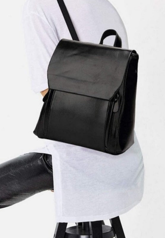 backpack purse leather combo Patent Vegan Leather Backpack – Jolie Vaughan Boutique