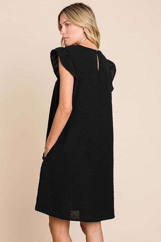Livia One Shoulder Lace Ruffle Mini Dress • Shop American Threads Women's  Trendy Online Boutique – americanthreads